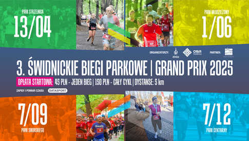 1.06, Świdnica: Grand Prix Świdnickie Biegi Parkowe - bieg letni w Parku Młodzieżowym
