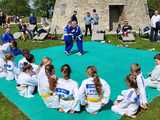 [FOTO] Sportowy piknik, uroczysta sesja z honorami, koncert chóru i wiele innych. Europejski Weekend pełen atrakcji w Strzegomiu