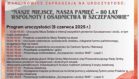 8.06, Szczepanów: Uroczystość 80-lecia wspólnoty i osadnictwa