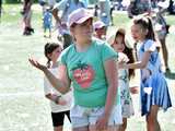 [WIDEO/FOTO] Tysiące baniek, mydlana wyspa i mnóstwo dobrej zabawy. Trwa 8. Mydlany Park Festiwal w Żarowie