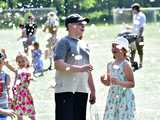 [WIDEO/FOTO] Tysiące baniek, mydlana wyspa i mnóstwo dobrej zabawy. Trwa 8. Mydlany Park Festiwal w Żarowie