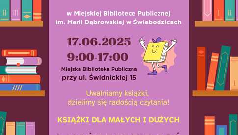 17.06, Świebodzice: Bookcrossing w bibliotece