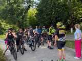 [FOTO] Przejechali nową trasą rowerową Czarna Świdnica