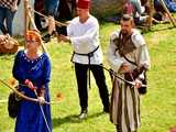 [FOTO] Rycerskie pojedynki, turniej szachowy i pokaz ognia. Ruszył XII Turniej Rycerski w Strzegomiu