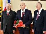 [FOTO] Zakończenie wieloletniej pracy na rzecz miasta i uhonorowanie radnego oraz prezydent
