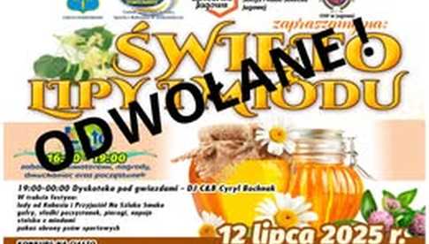 Lipa i miód będą królować w Jugowej już w najbliższą sobotę. Co w programie? [SZCZEGÓŁY]