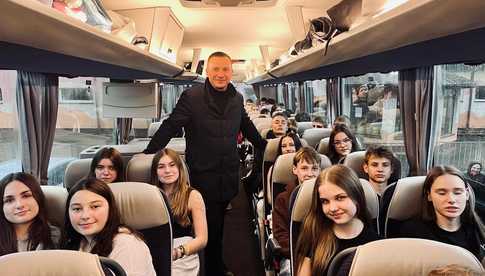 [FOTO] Uczniowie z Kamieńca Ząbkowickiego w sercu Unii Europejskiej